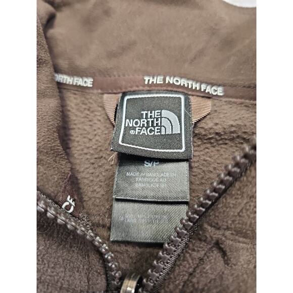 The Northface Jacket Womens Small Brown Fleece Full Zip - Picture 4 of 8